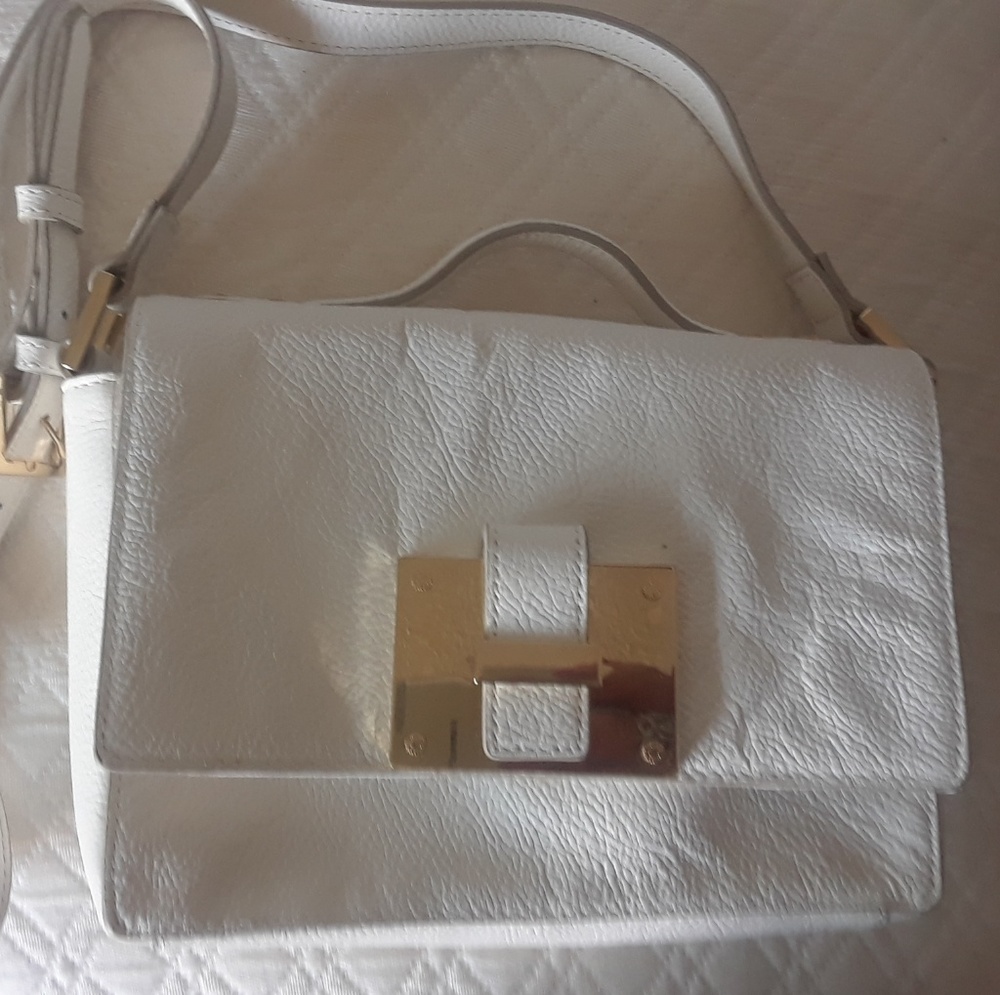 bag white crossbody new without tag